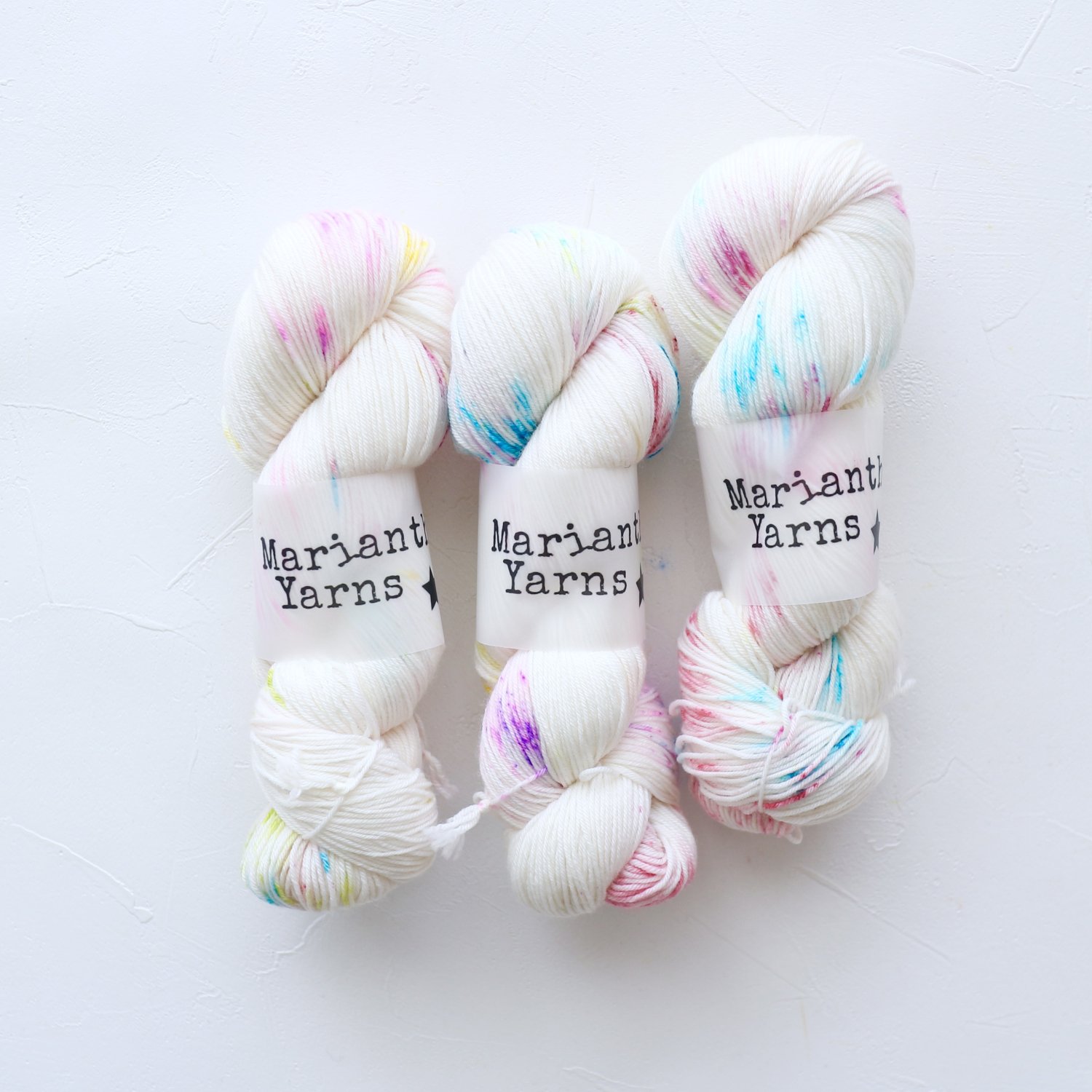 【Marianthi Yarns】<br>Deluxe Sock<br>Crystal