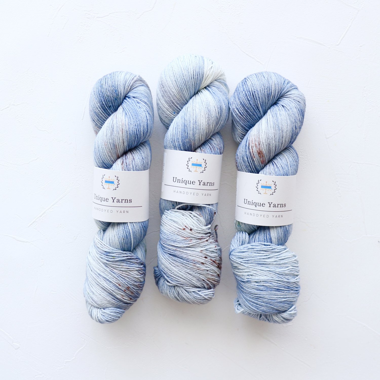 【Unique Yarns】<br>4-ply Pure Merino Wool<br>Baby’s Got Blue Eyes