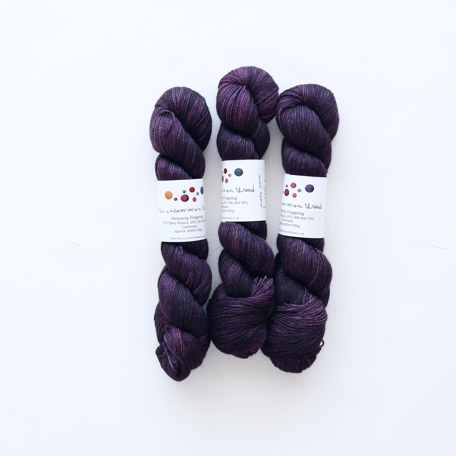 The Uncommon Thread】Heavenly FingeringAged Merlot - 輸入手染め