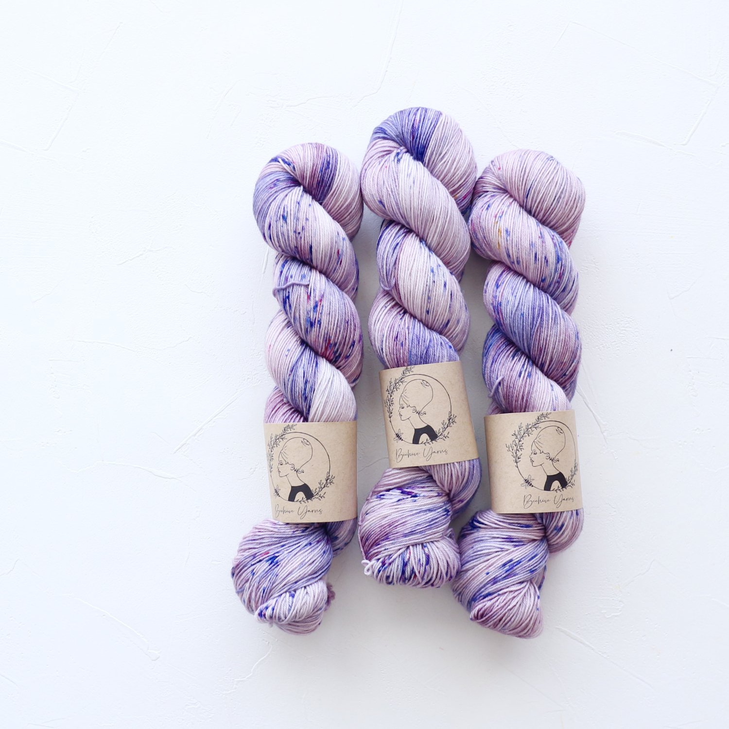 【Beehive Yarns】<br >Audrey Classic Sock<br>Lavender Glow