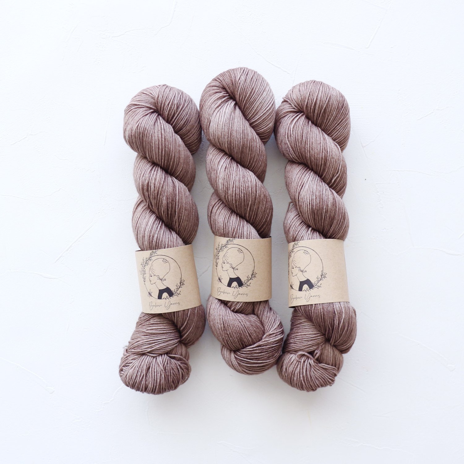 Beehive Yarns<br >Audrey Classic Sock<br>Mink