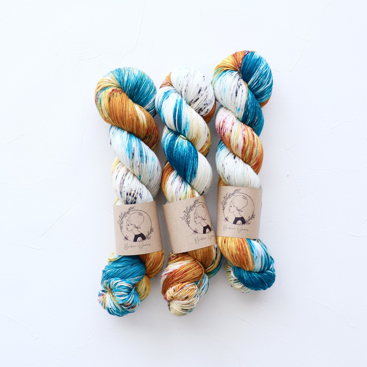 【Beehive Yarns】<br >Audrey Classic Sock<br>Tapestry