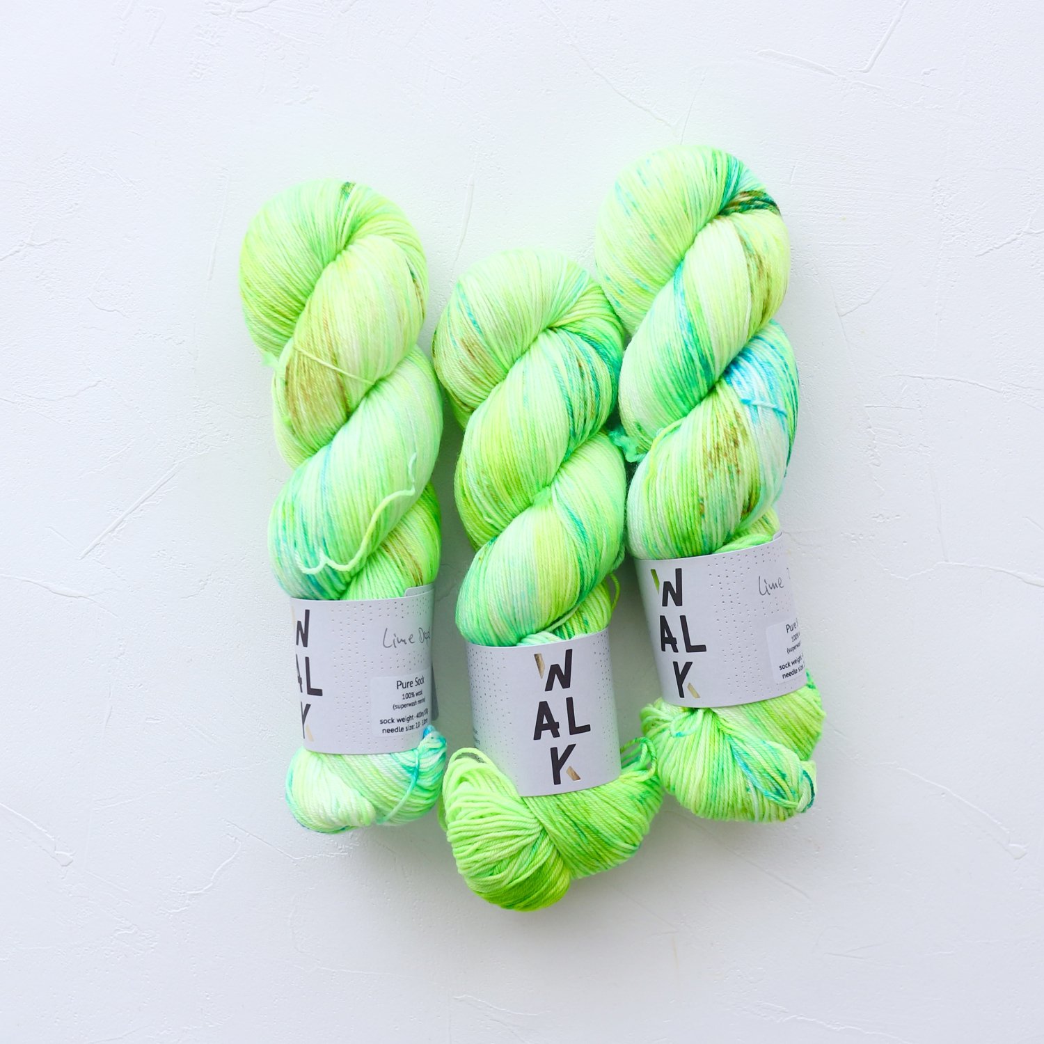 WalkCollection<br>Pure Sock<br>LIME DROPS