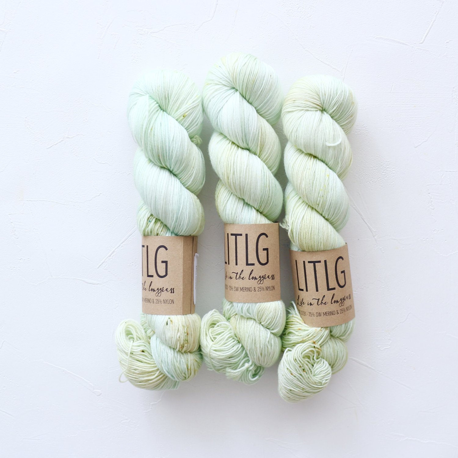 LIFE IN THE LONGGRASS<br>Fine Sock<br>Mint Grove
