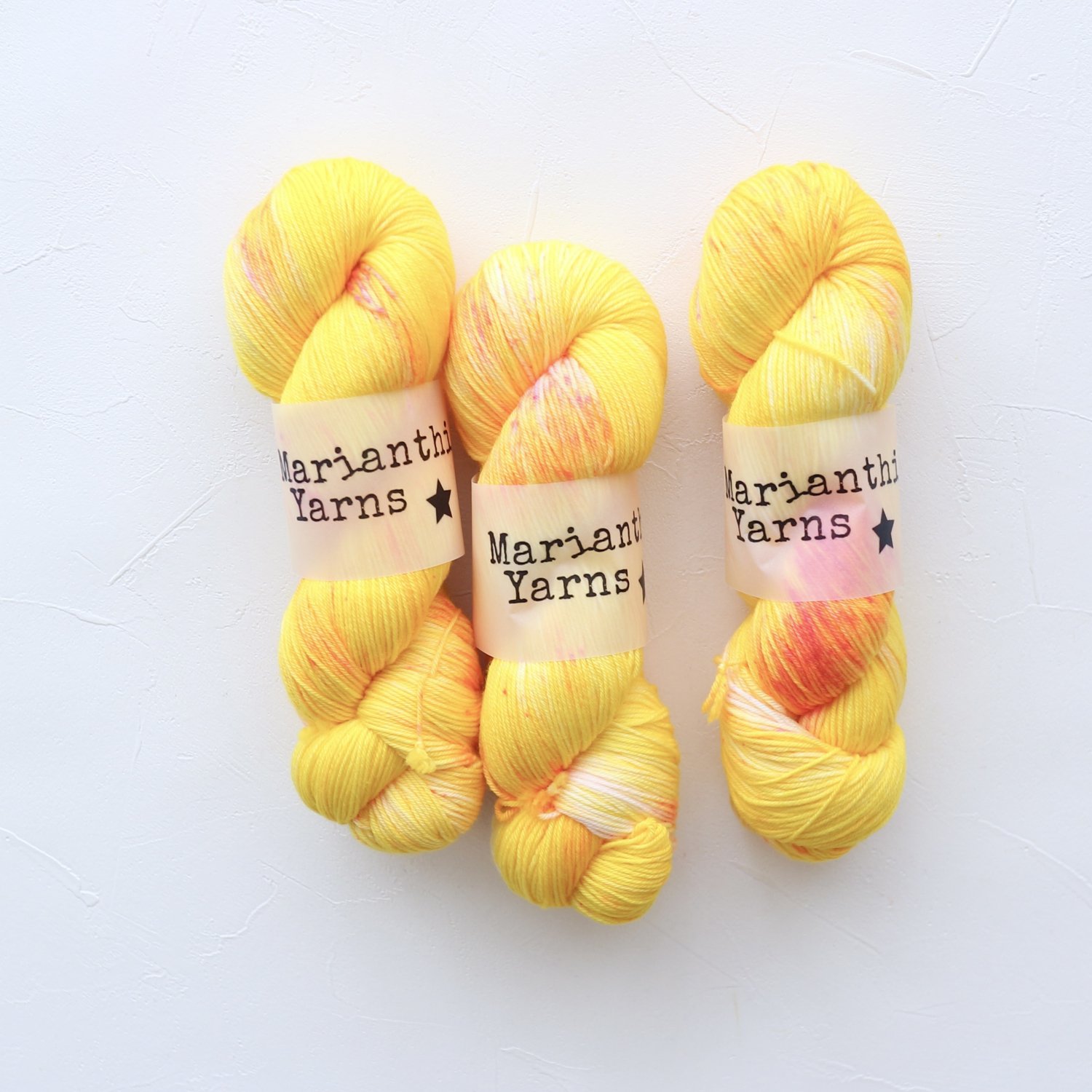 Marianthi Yarns<br>Deluxe Sock<br>Ray of Light