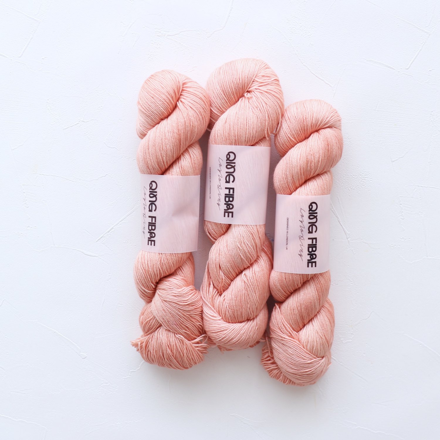 Qing Fibre<br>Merino Fingering<br>Sakura