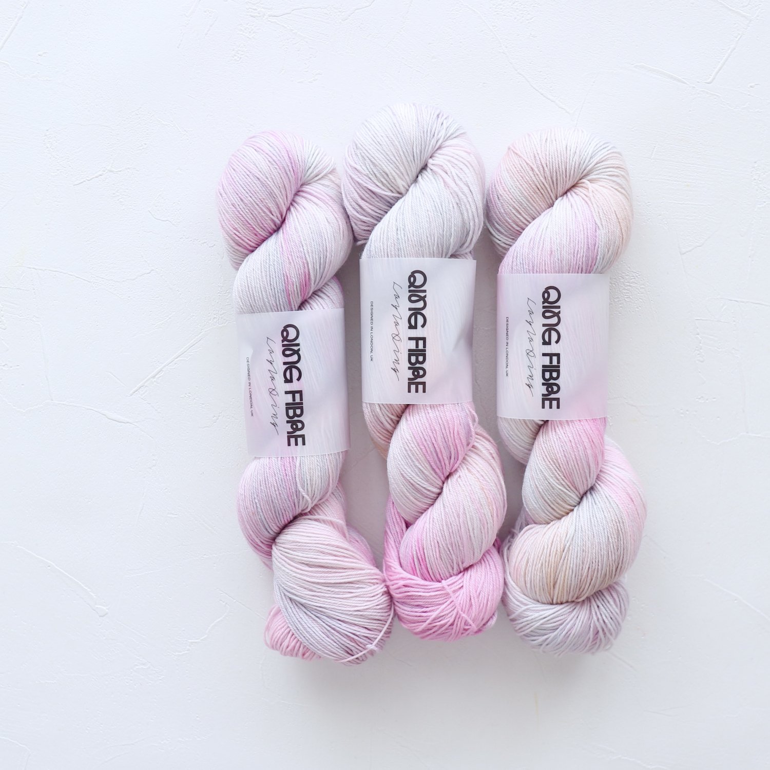 Qing Fibre<br>Merino Fingering<br>Rose Blush