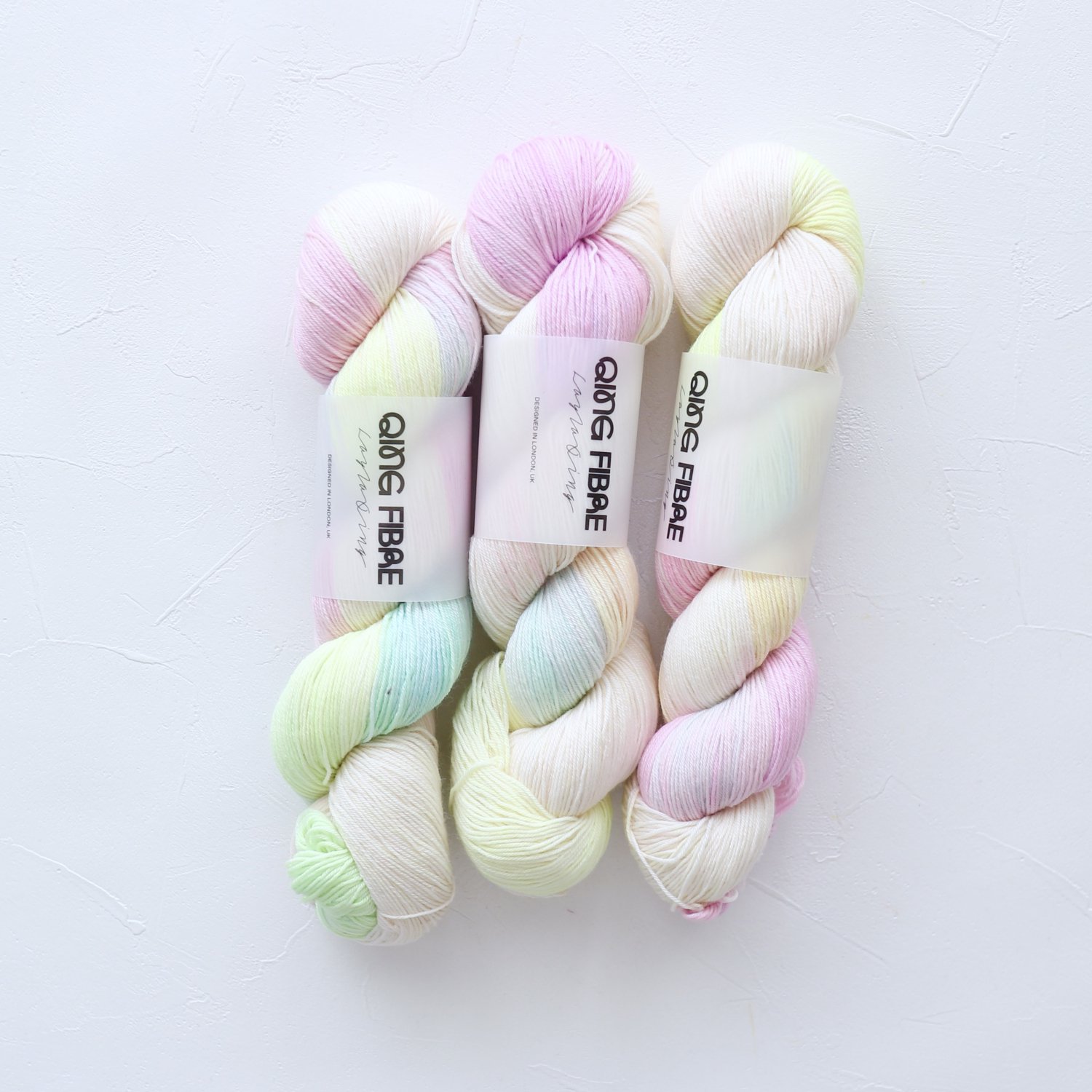 Qing Fibre<br>Merino Fingering<br>Bubble