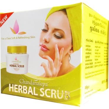 Chandanalepa 『ハーバル・スクラブ／Herbal Scrub』 40g - 個人輸入