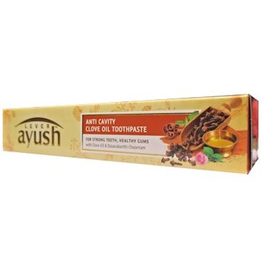 Ayush 歯磨き粉『Anti Cavity Clove oil Toothpaste』120g - 個人輸入通販店 |  スリランカ・インドのグロッサリーショップ YASMEEN (ヤスミン)　ご自宅へ直接発送いたします!