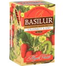 BASILUR TEA バシラーティー 『Strawberry & Kiwi / ストロベリー&キウイ（フレーバーティー）』 20ティーバッグ