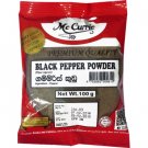 McCurrie マックカリー 『ブラックペッパー・パウダー（黒コショウ) Black Pepper Powder』 100g