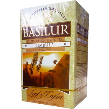 Basilur Tea バシラーティー Dimbula ディンブラ ティーバッグ 個人輸入通販店 スリランカ インドのグロッサリーショップ Yasmeen ヤスミン ご自宅へ直接発送いたします