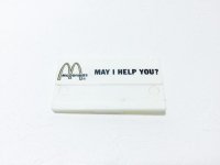McDonald's staff pins