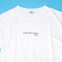 Calvin Klein Jeans embroidery T-shirt