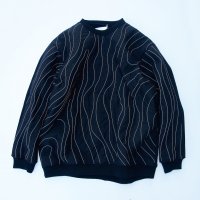 AWA - QUILTING PULLOVER / BLK