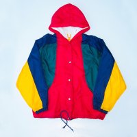 1980s COLORFUL HOODED JKT