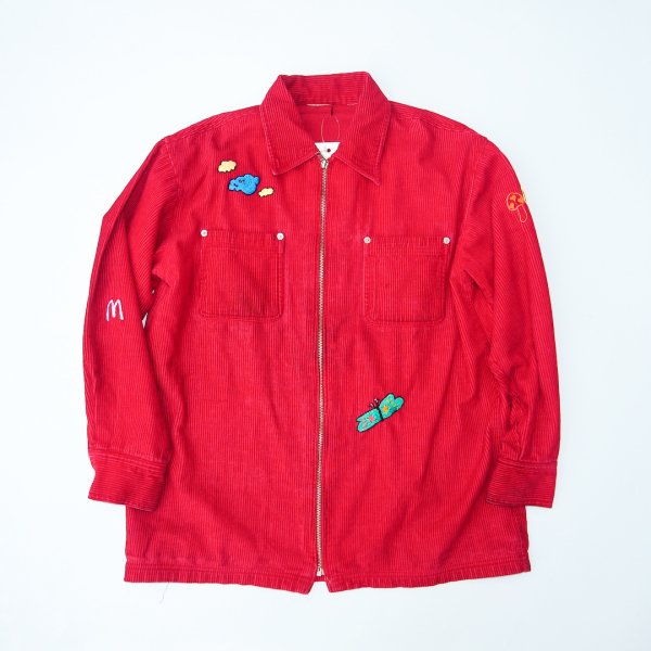 insomnia club - HAND EMBROIDERY CORDUROY JKT / YAMA #013