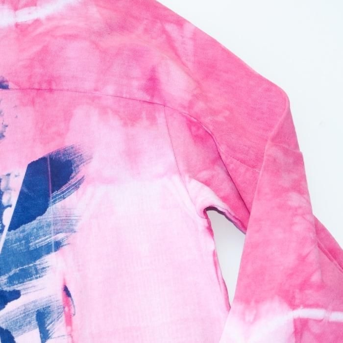 トップス MUnited Kingdomai YUHEI - CYANO T-SHIRT MUnited Kingdomai YUHEI - CYANO L/S T-SHIRT / PINK