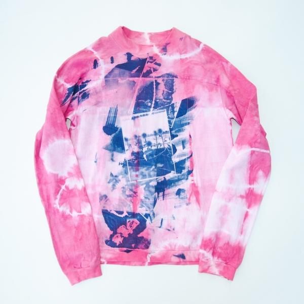 トップス MUnited Kingdomai YUHEI - CYANO T-SHIRT MUnited Kingdomai YUHEI - CYANO L/S T-SHIRT / PINK