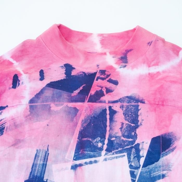 MUnited Kingdomai YUHEI - CYANO L/S T-SHIRT / PINK