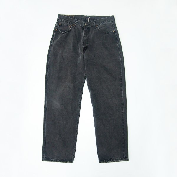 Levi's black denim pants 550 ブラックデニム - デニム/ジーンズ