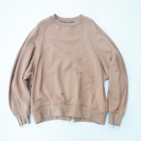 AWA - ZIP SWEAT PULLOVER / BEIGE<img class='new_mark_img2' src='https://img.shop-pro.jp/img/new/icons10.gif' style='border:none;display:inline;margin:0px;padding:0px;width:auto;' />
