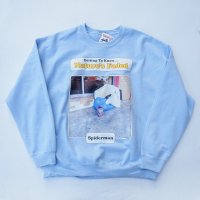 YAMASTORE SOUVENIR - BUYING TRIP PHOTO SWEATSHIRT / L.BLUE<img class='new_mark_img2' src='https://img.shop-pro.jp/img/new/icons10.gif' style='border:none;display:inline;margin:0px;padding:0px;width:auto;' />