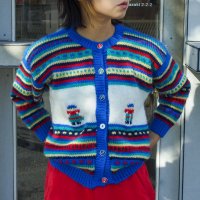 TYROLEAN HANDKNIT CARDIGAN