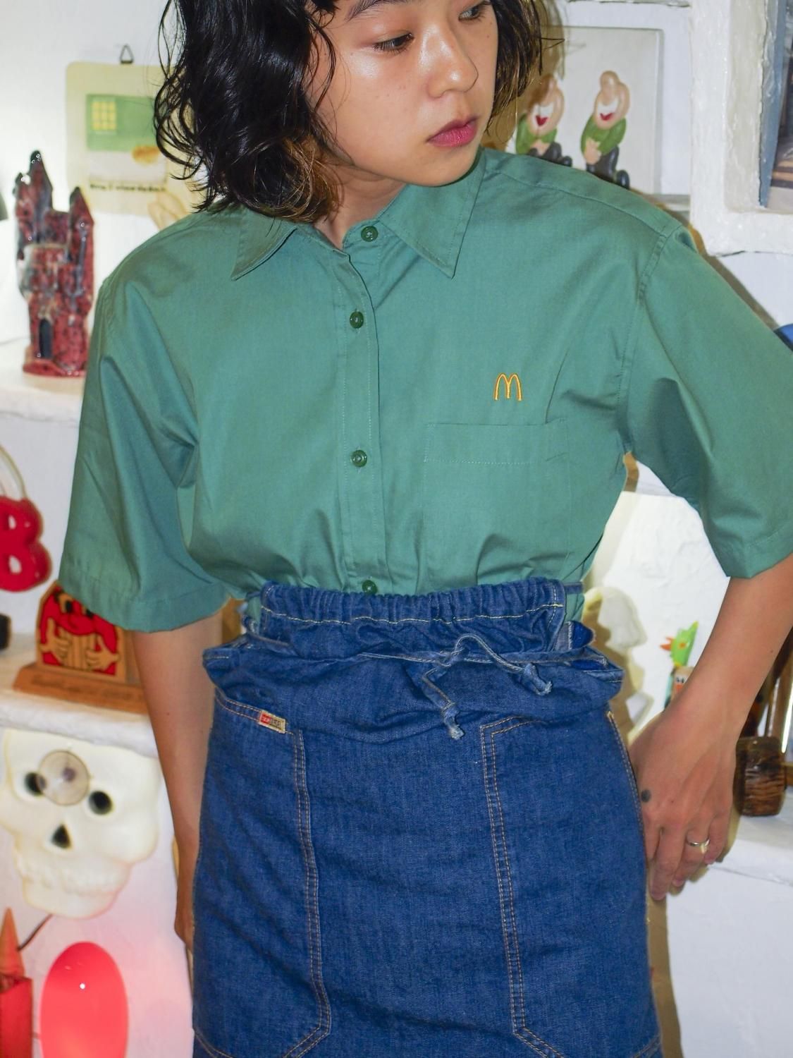 DIESEL(ディーゼル)エプロン DIESEL DENIM APRON ONE PIECE - YAMASTORE