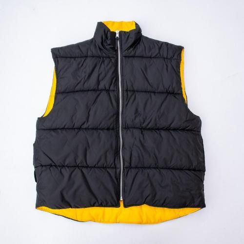 REVERSIBLE DOWN VEST<img class='new_mark_img2' src='https://img.shop-pro.jp/img/new/icons10.gif' style='border:none;display:inline;margin:0px;padding:0px;width:auto;' />