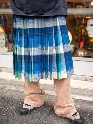 1950s PENDLETON VIRGIN WOOL PLAID PLEATS SKIRT<img class='new_mark_img2' src='https://img.shop-pro.jp/img/new/icons10.gif' style='border:none;display:inline;margin:0px;padding:0px;width:auto;' />