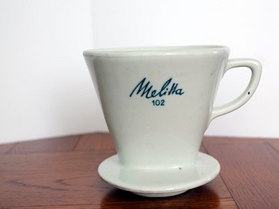 Melitta社 陶器製コーヒーフィルター 大 No.102〈ヴィンテージ