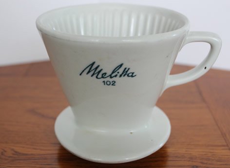 Melitta社 陶器製コーヒーフィルター 大 No.102〈ヴィンテージ