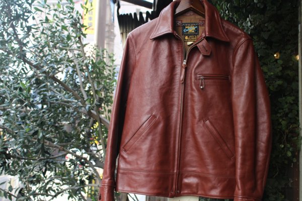Rainbow Country Single Riders Jacket Color:Red Brown