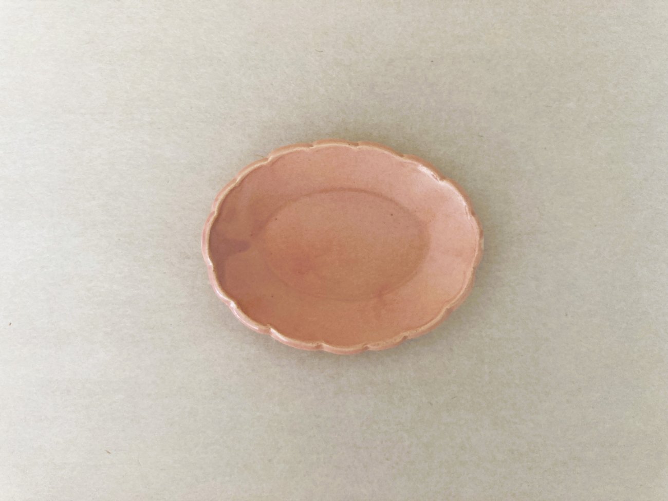 もこもこ小皿 ピンク Small plate pink - うつわ祥見KAMAKURA web shop