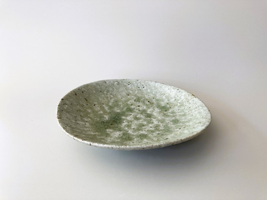 鶴見宗次 手びねり６寸皿 Hand-forming small plate - うつわ祥見 web shop