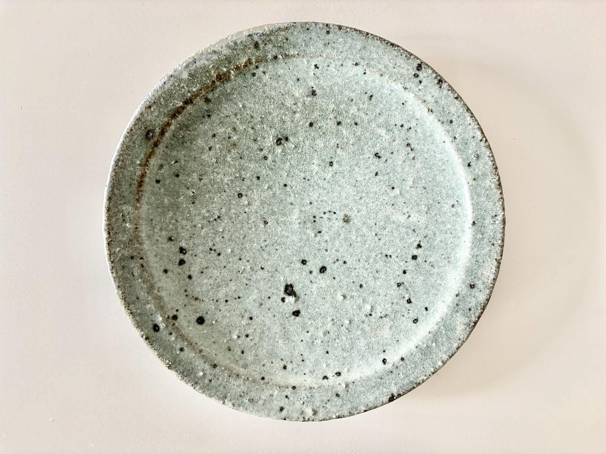 白掛リム皿(L) | 八田亨 - うつわ祥見KAMAKURA web shop