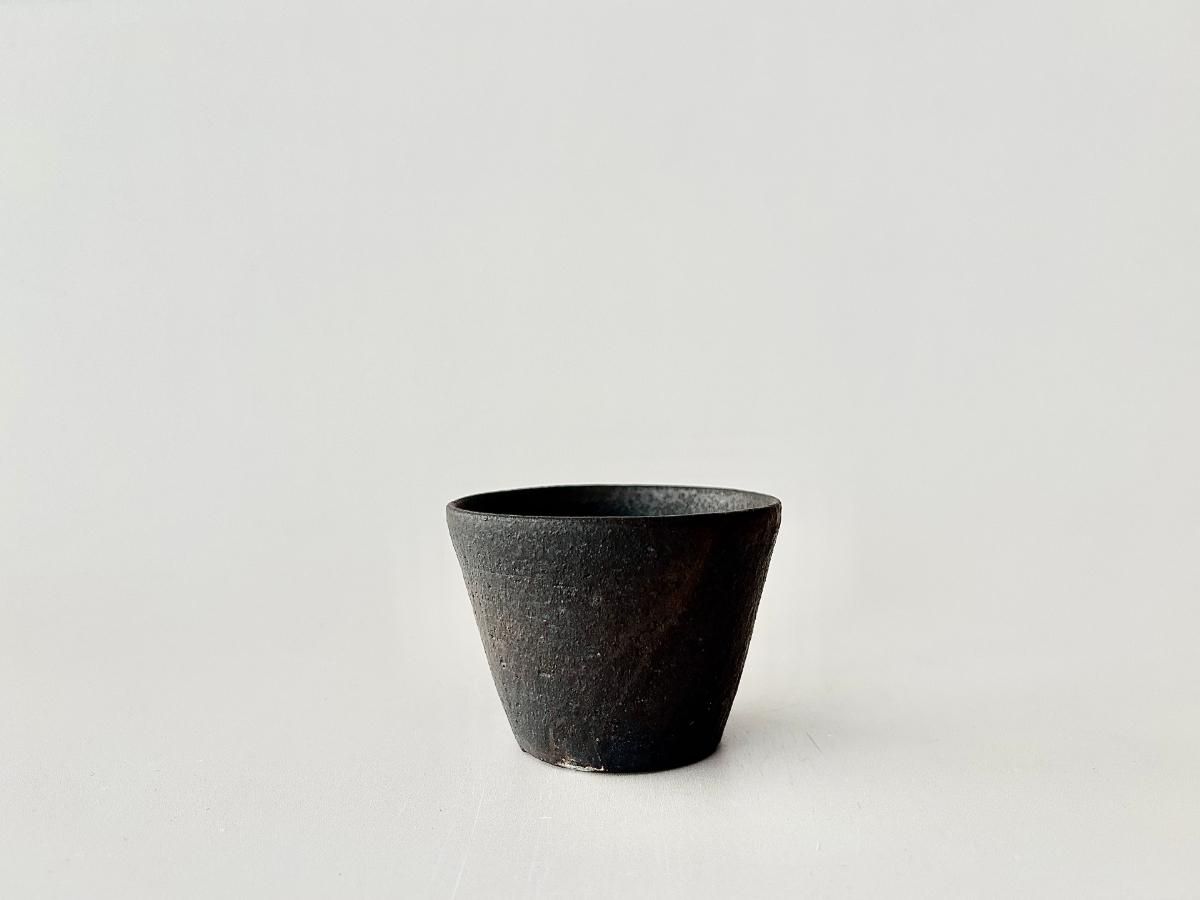 寒川義雄　花器　アイスグレー 寒川義雄 花器 アイスグレー カップ Cup - うつわ祥見 web shop