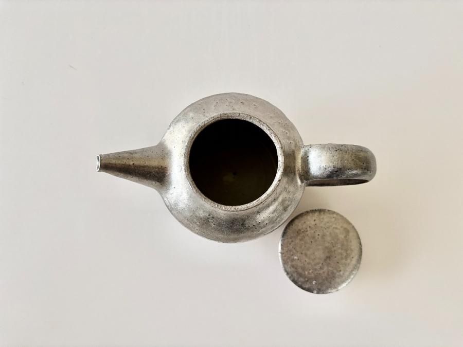 銀彩ポット | - うつわ祥見KAMAKURA web shop