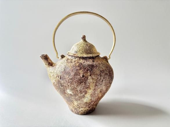 境知子　耐火　土瓶 作家もの 境知子さん 耐火土瓶 クリーム色♡ - メルカリ