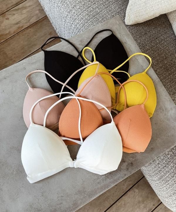 Rib bra top - esutoreja-エストレジャ-｜レディース