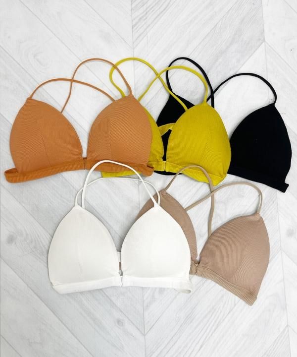 esutoreja エストレジャパンツ Rib bra top - esutoreja-エストレジャ-｜レディース