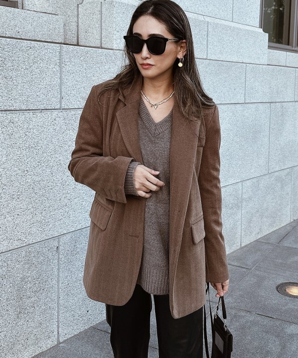 casual wool jacket