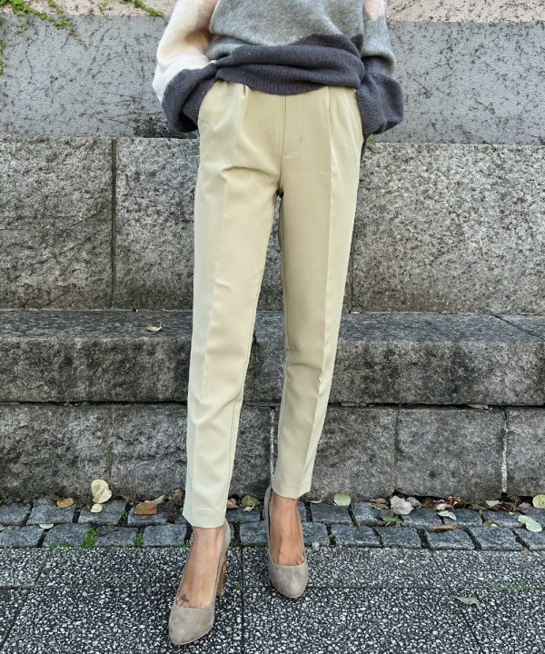 Tapered slacks - esutoreja-エストレジャ-｜レディースファッション