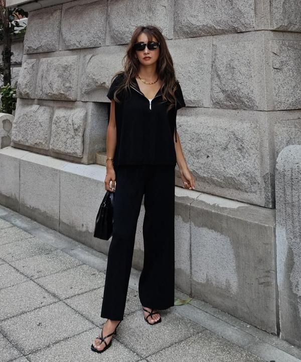 Half zip hoodie set up - esutoreja