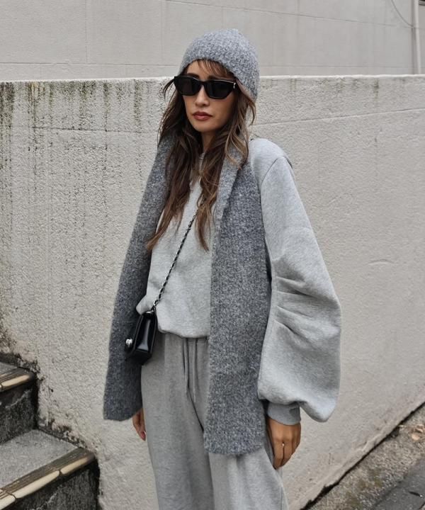 Knit cap scarf - esutoreja