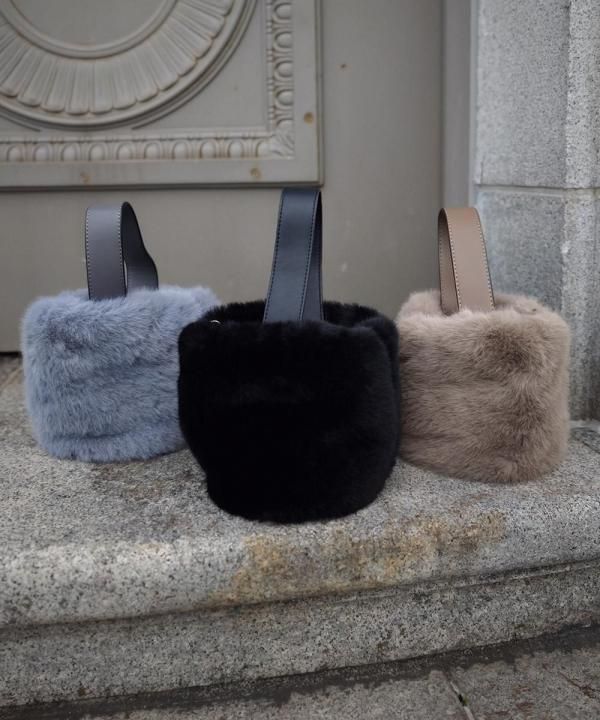12/3ȯͽOne handle eco fur bag