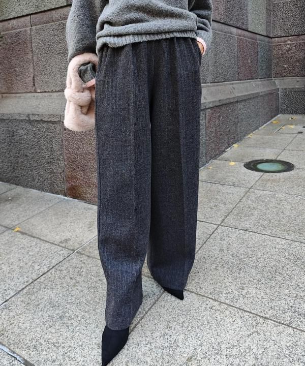 <img class='new_mark_img1' src='https://img.shop-pro.jp/img/new/icons14.gif' style='border:none;display:inline;margin:0px;padding:0px;width:auto;' />12/17 20:00~TR easy wide pants