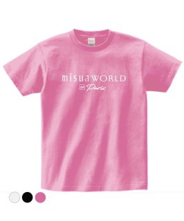 misua world T-shirt (Paris/pink)